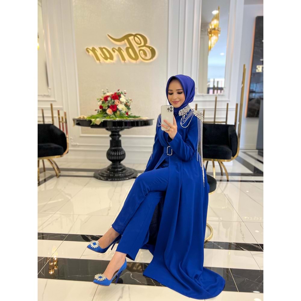 CHRYSANTHEMUM ABAYA - SAKS - 42