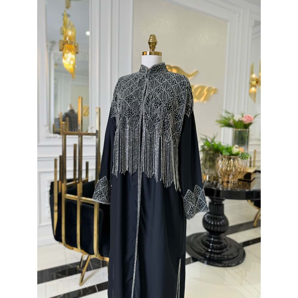 MARİSA ABAYA SİYAH