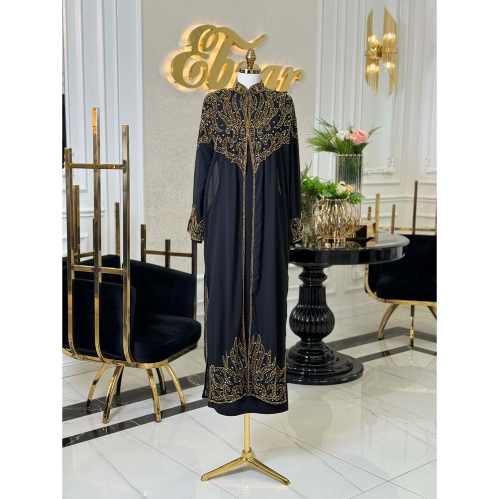 MARİTZA ABAYA SİYAH GOLD