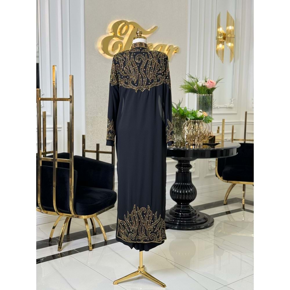 MARİTZA ABAYA SİYAH GOLD