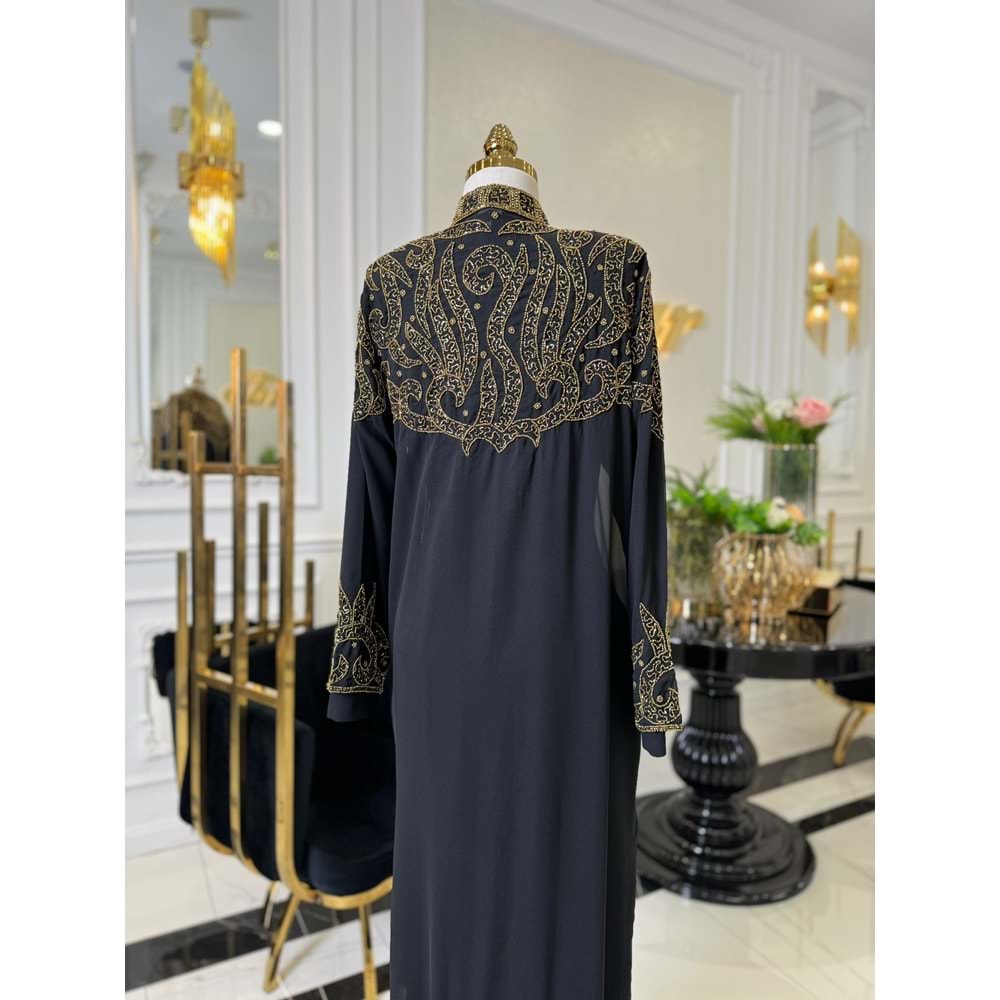 MARİTZA ABAYA SİYAH GOLD