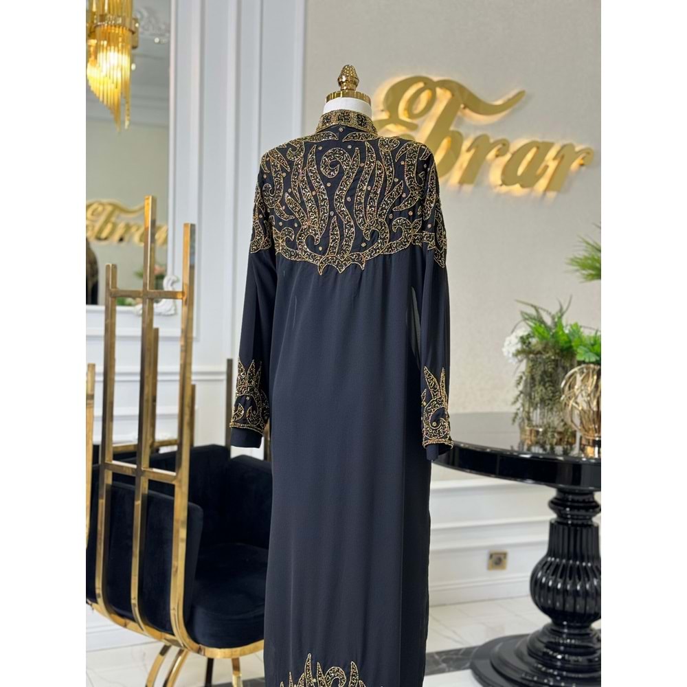 MARİTZA ABAYA SİYAH GOLD