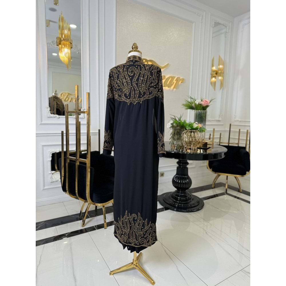 MARİTZA ABAYA SİYAH GOLD