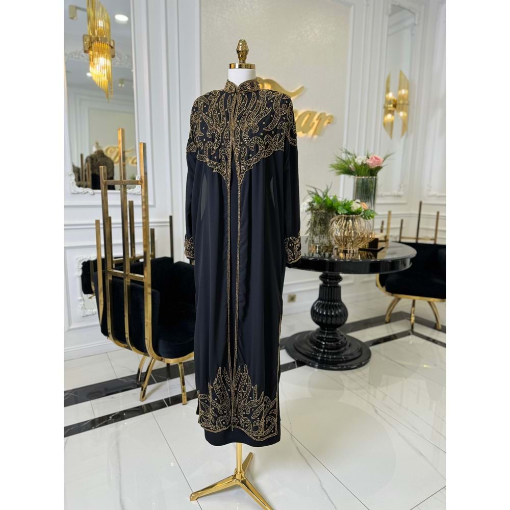 MARİTZA ABAYA SİYAH GOLD