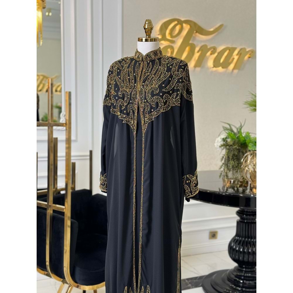 MARİTZA ABAYA SİYAH GOLD