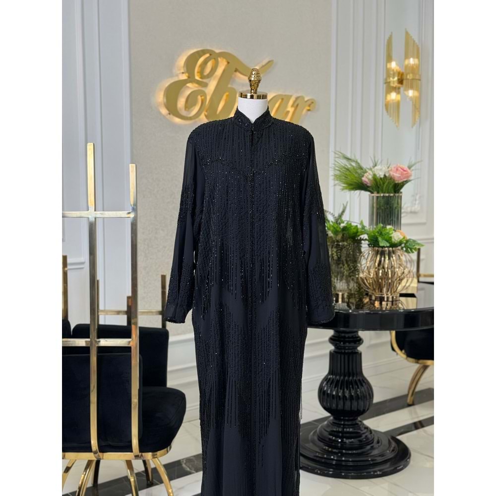 MARİON ABAYA SİYAH