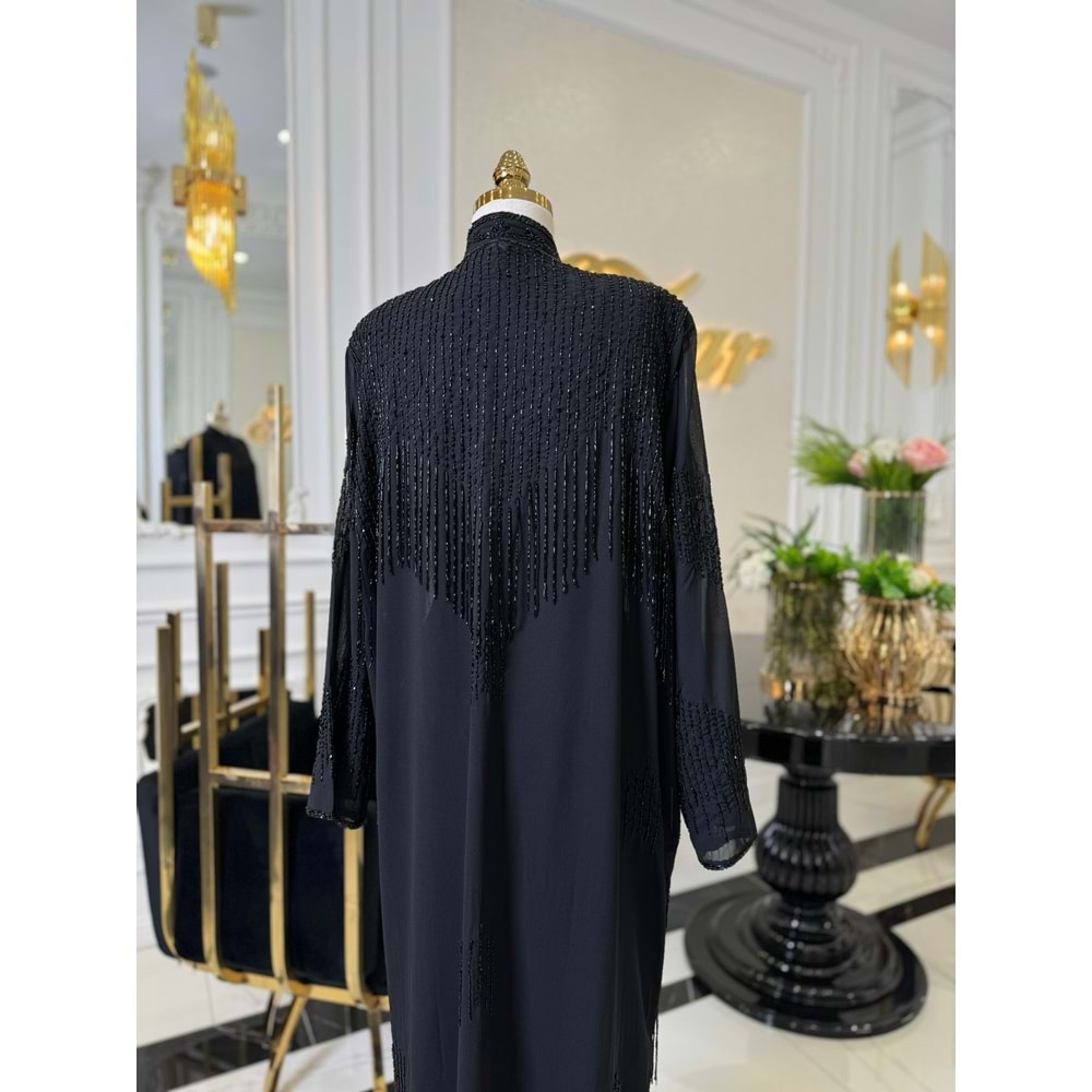 MARİON ABAYA SİYAH