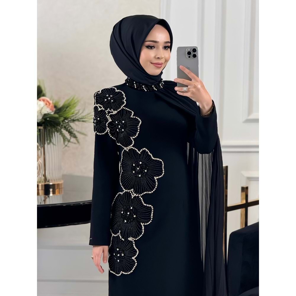 ROSALİN DRESS SİYAH