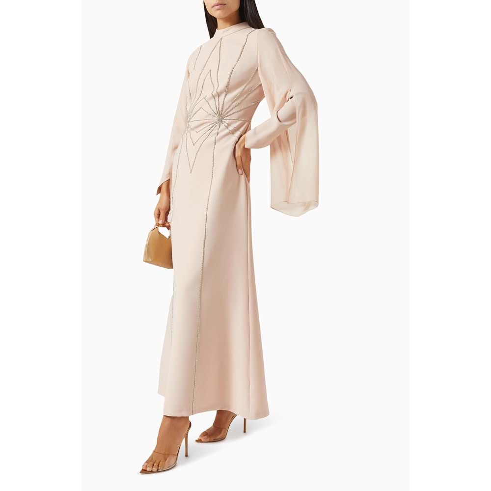 ORCHID DRESS BEJ