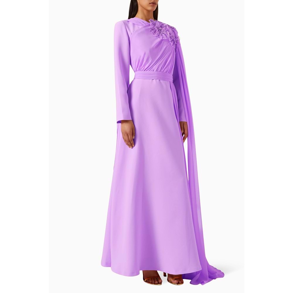 FLEUR DRESS LİLA