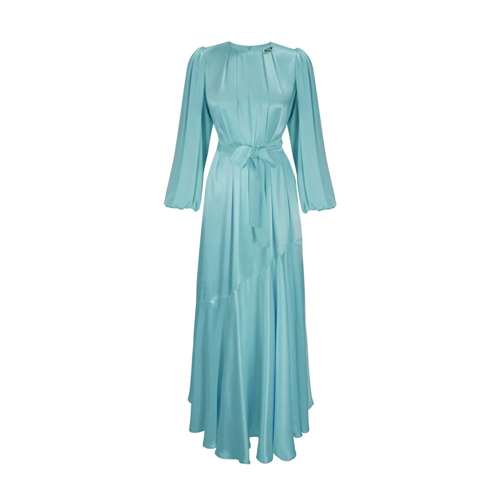 ZOE DRESS AQUA