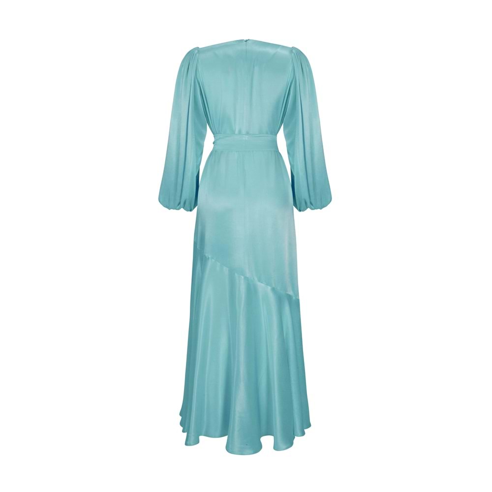 ZOE DRESS AQUA