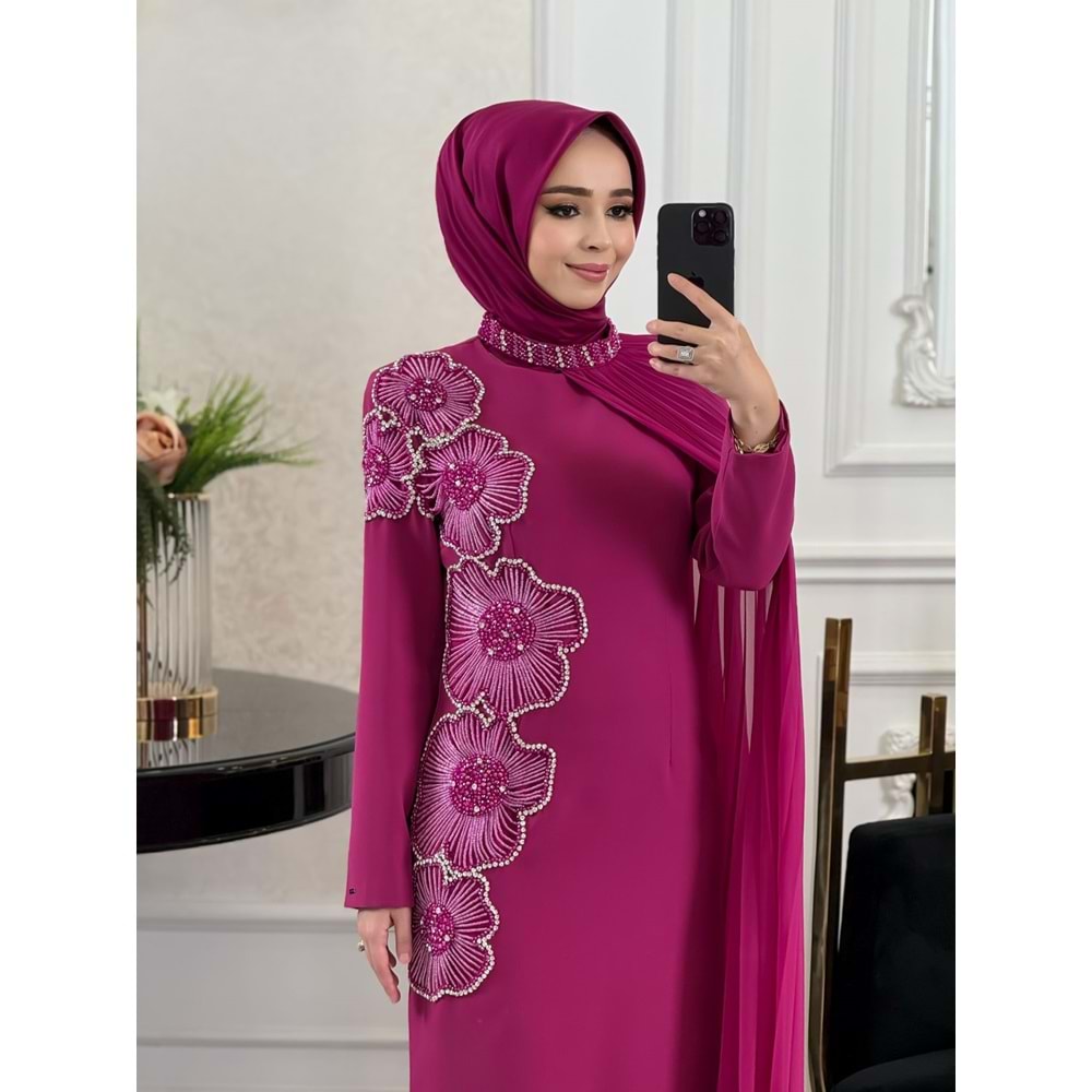 ROSALİN DRESS FUŞYA