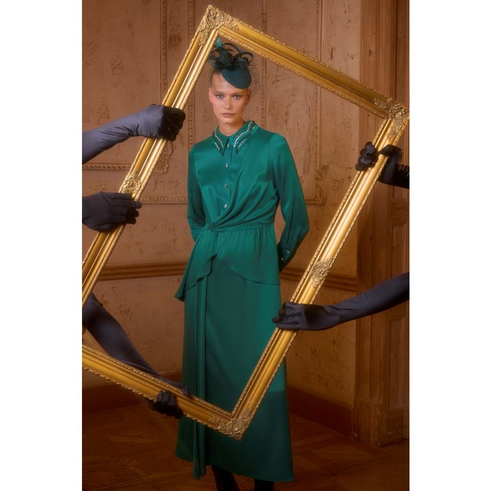 LUMIERE DRESS ZÜMRÜT