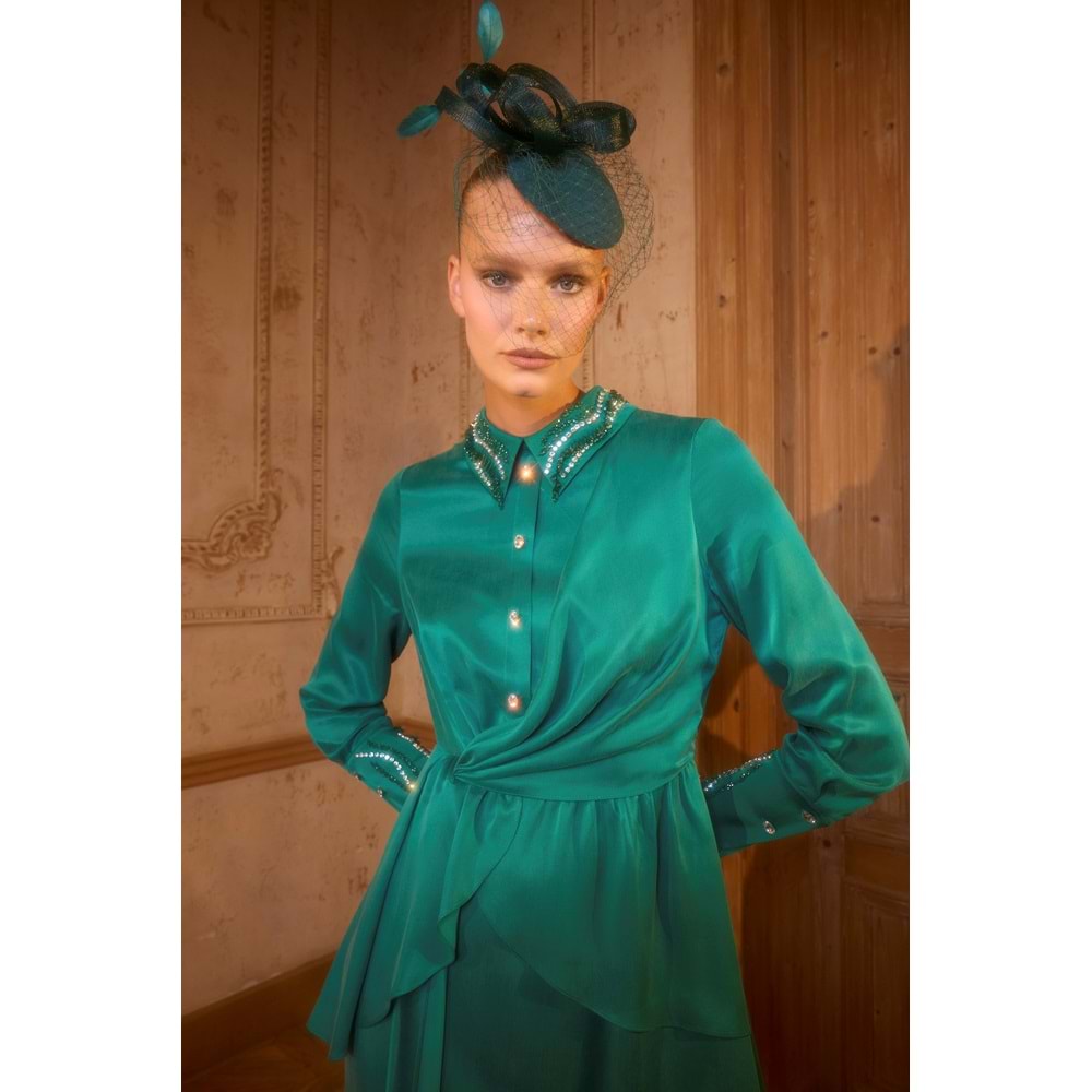 LUMIERE DRESS ZÜMRÜT
