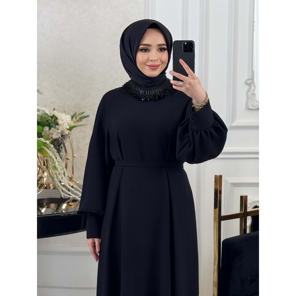 AMOR DRESS SİYAH