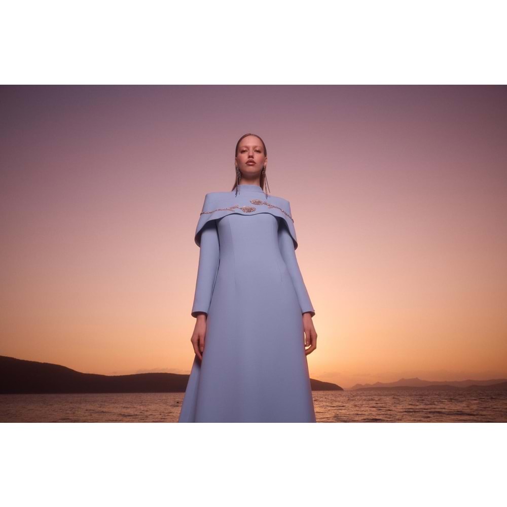 VERA DRESS BUZ MAVİ