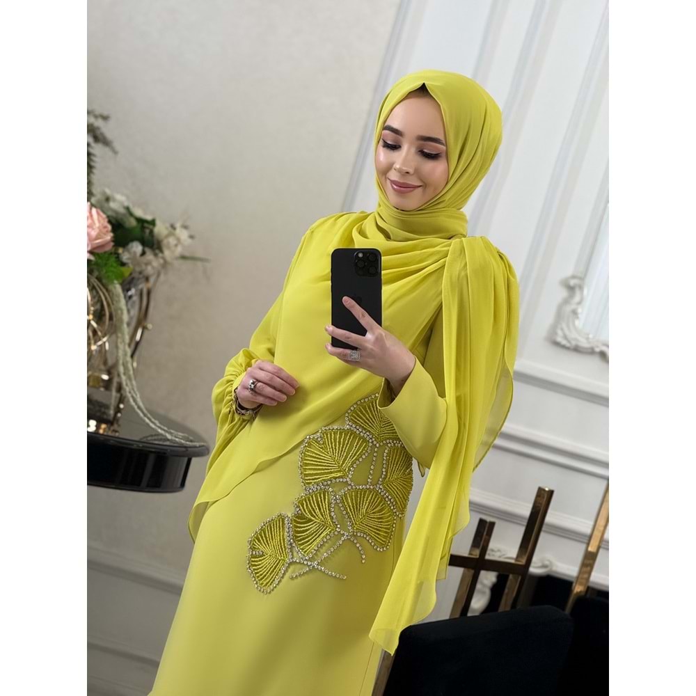 PEONY DRESS MİMOZA