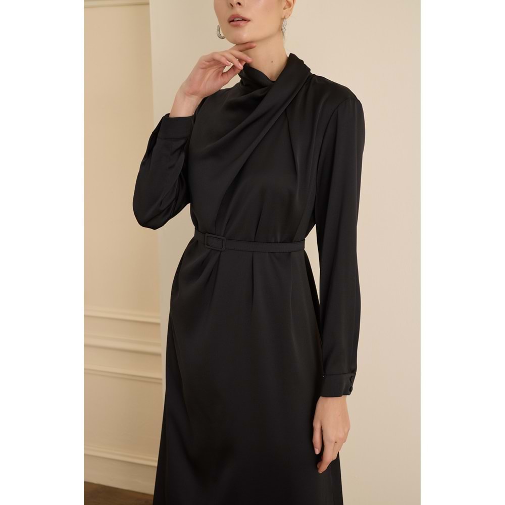 CRISTALLE DRESS SİYAH