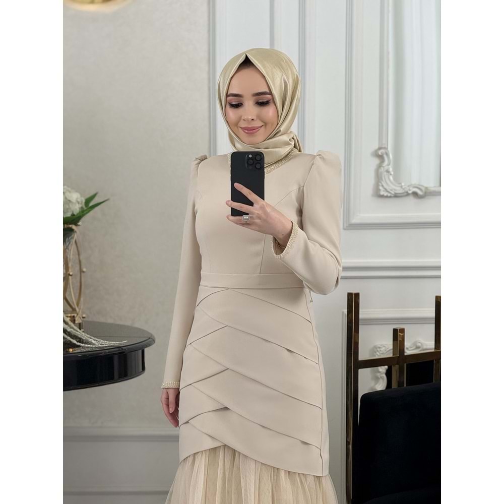 MAI DRESS BEJ