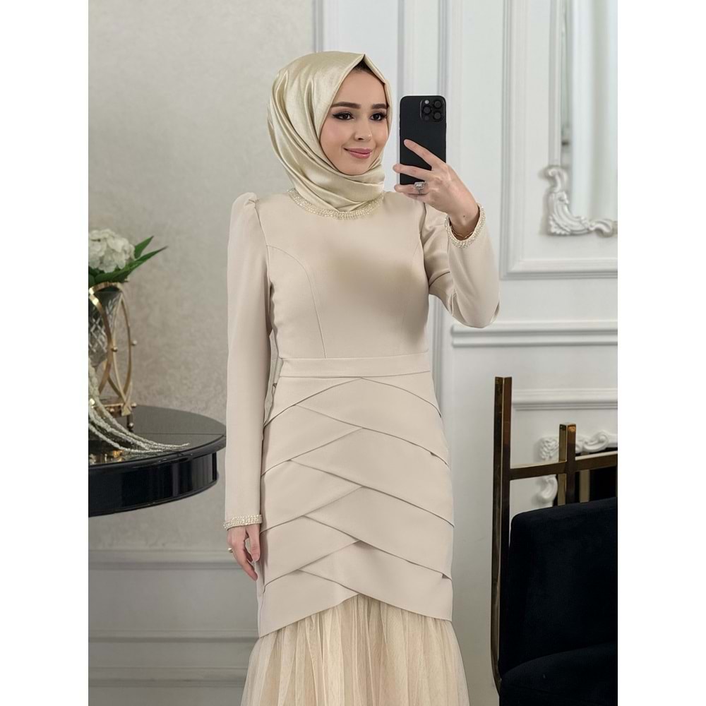 MAI DRESS BEJ