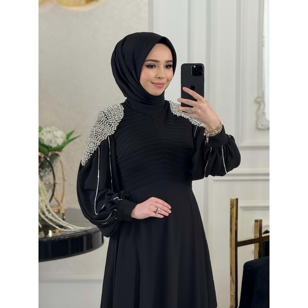 HİLYE DRESS SİYAH