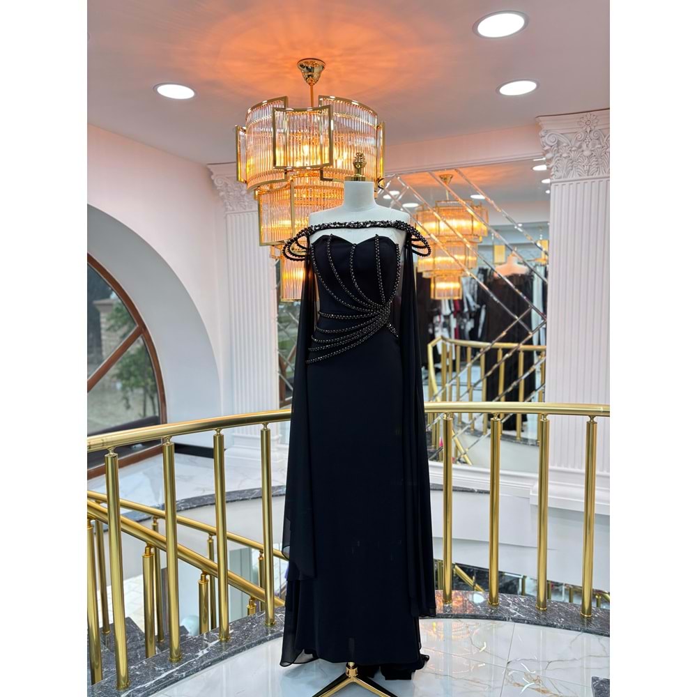AELLA VIP DRESS SİYAH