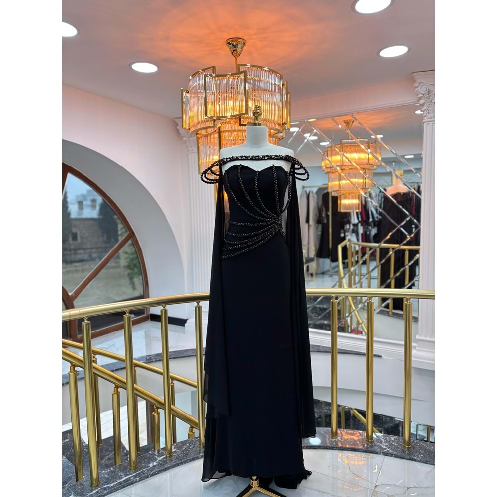 AELLA VIP DRESS SİYAH