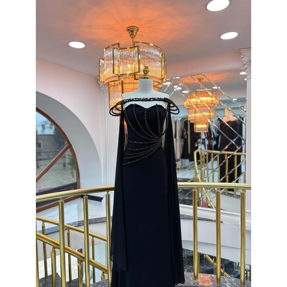 AELLA VIP DRESS SİYAH