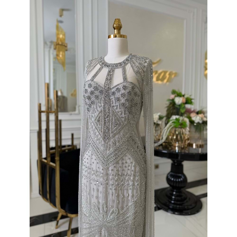 NYKARA VIP DRESS GRİ