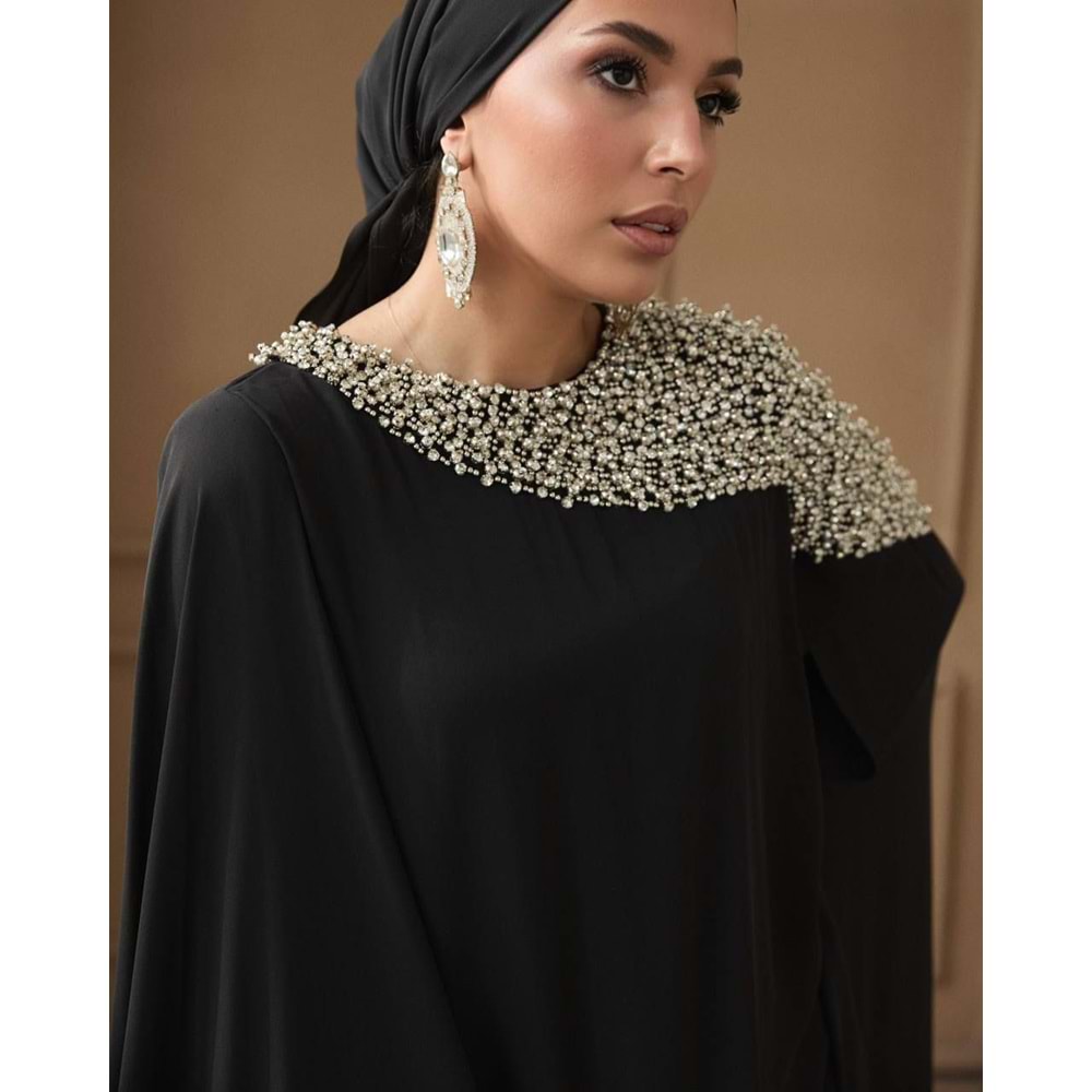 AFA VIP ABAYA SİYAH
