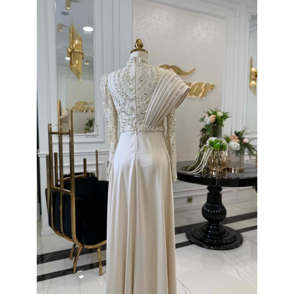 ASMİN DRESS BEJ