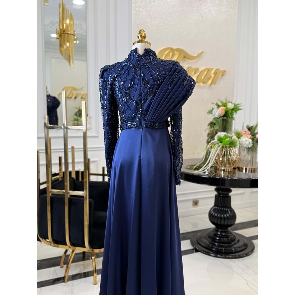 ASMİN DRESS LACİVERT