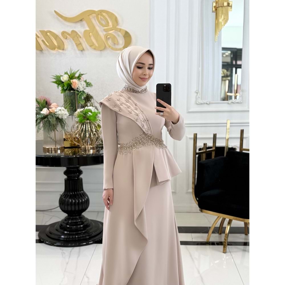 DESY DRESS BEJ
