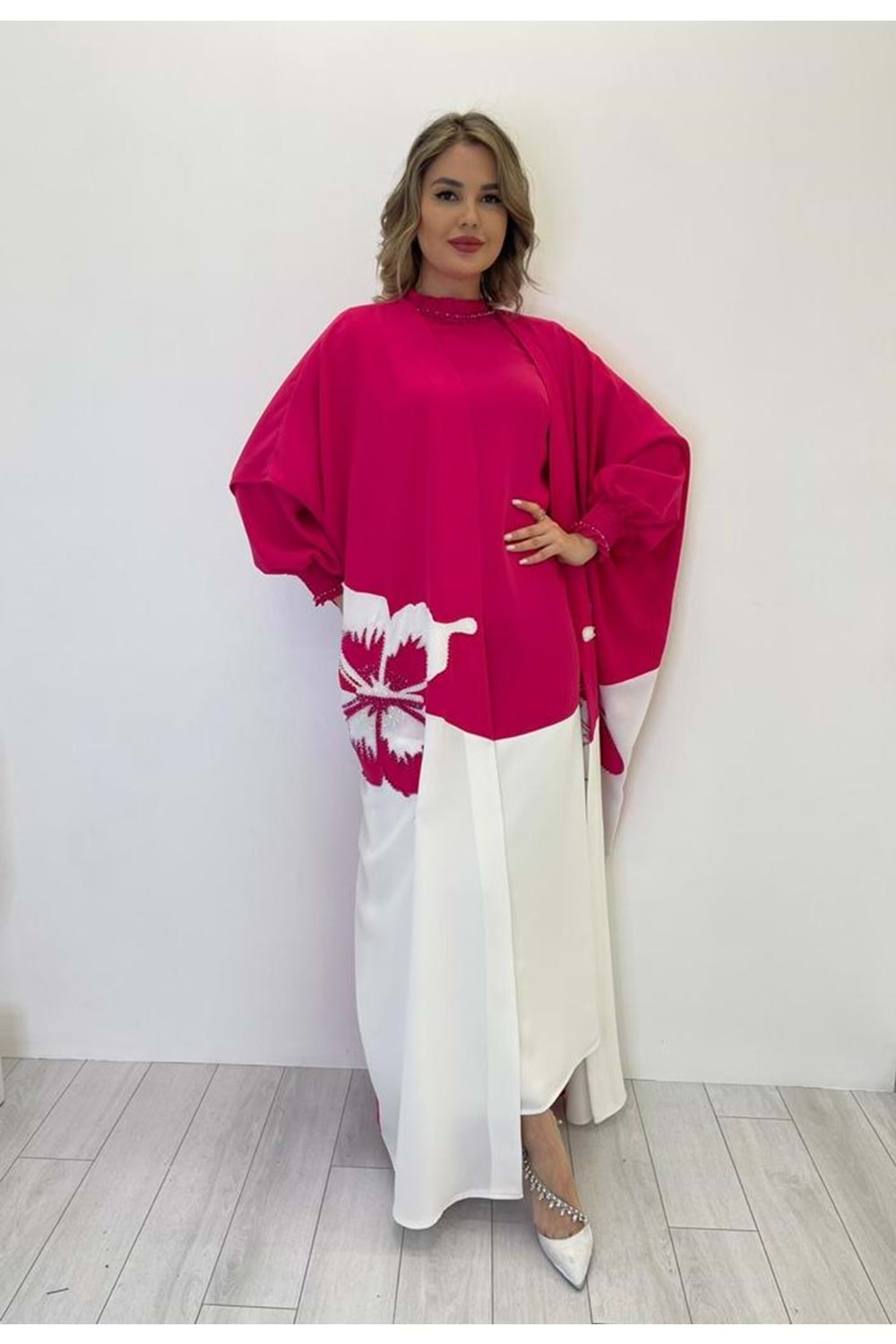 KHLOE EXCLUSIVE ABAYA - FUŞYA - 38