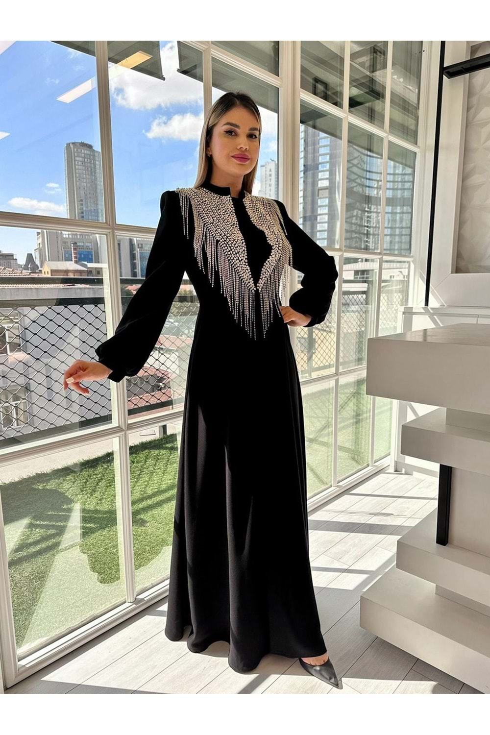 EUNİCE VIP ABAYA TAKIM