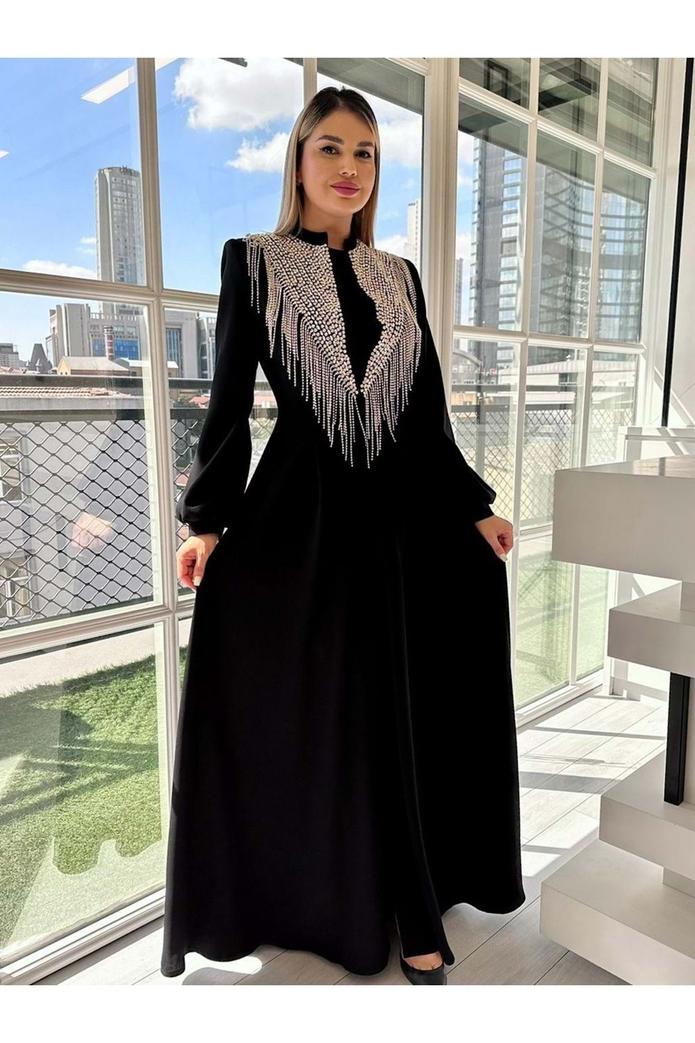 EUNİCE VIP ABAYA TAKIM