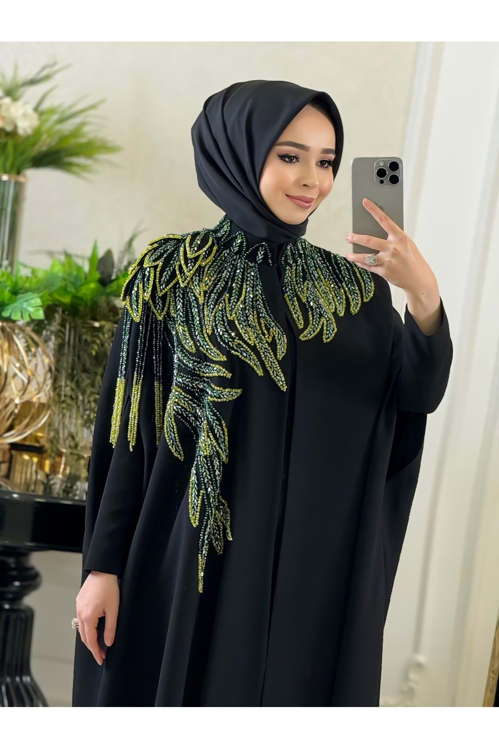 BEVERLEY RARE VIP ABAYA TAKIM