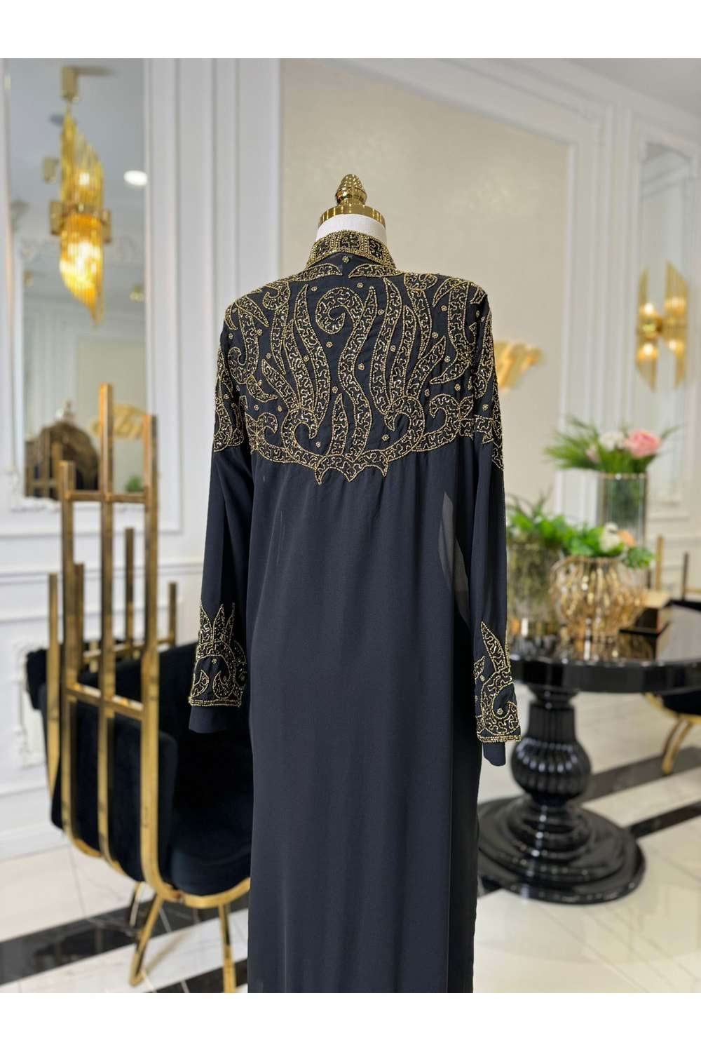 MARİTZA ABAYA SİYAH GOLD