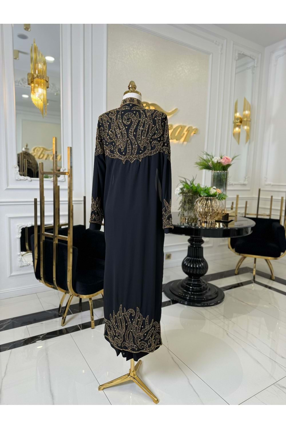 MARİTZA ABAYA SİYAH GOLD