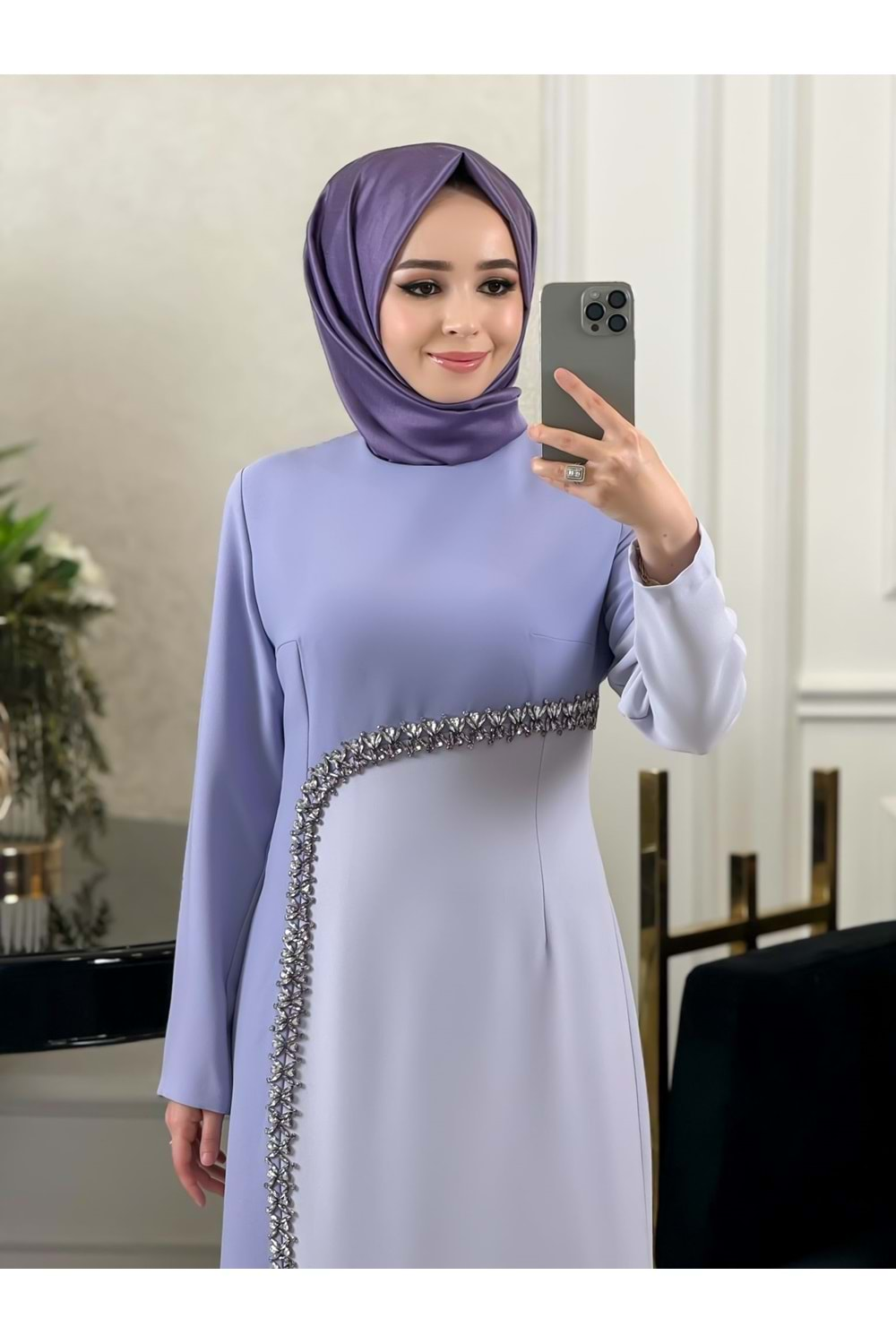 BATHILDA DRESS LİLA