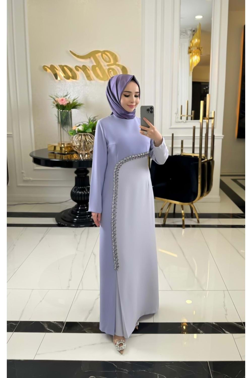 BATHILDA DRESS LİLA