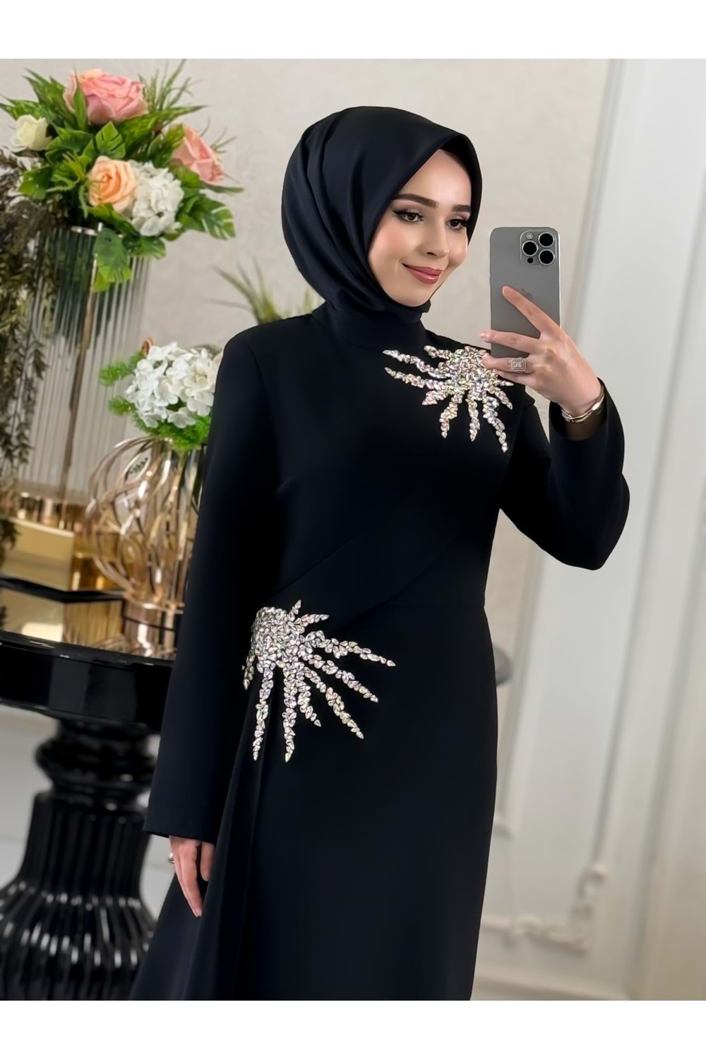 ASPEN ELBİSE SİYAH - 42