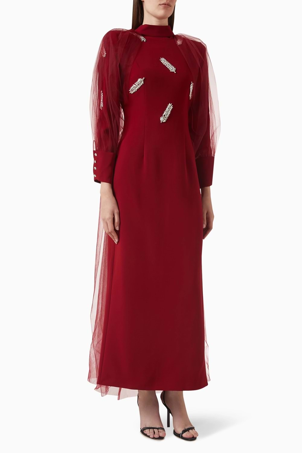 VANESSA DRESS BORDO