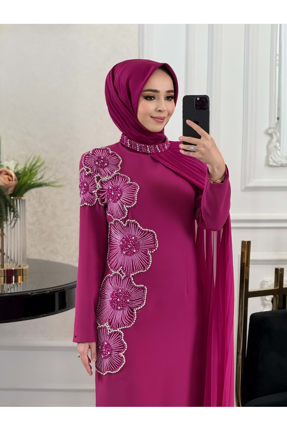 ROSALİN DRESS FUŞYA