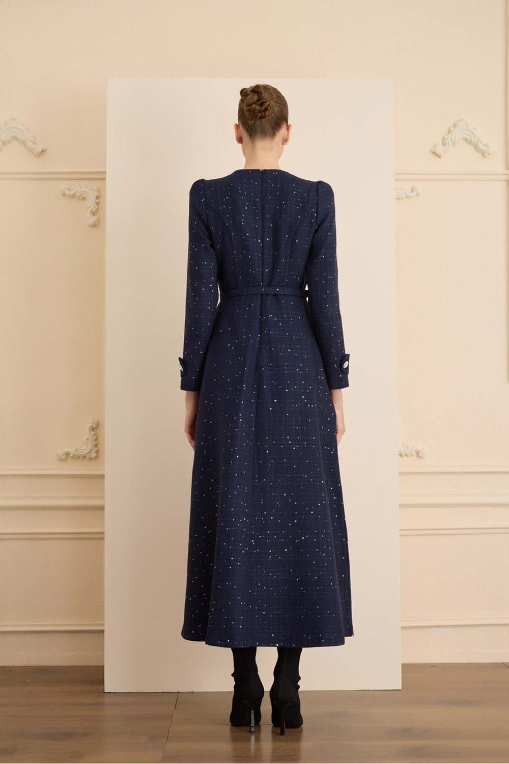 AURORA DRESS LACİVERT