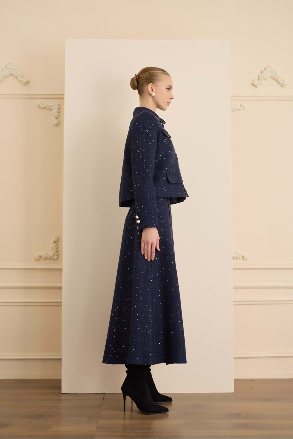 AURORA SET ETEKLİ TAKIM LACİVERT