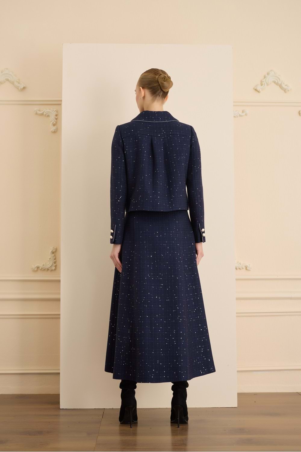 AURORA SET ETEKLİ TAKIM LACİVERT