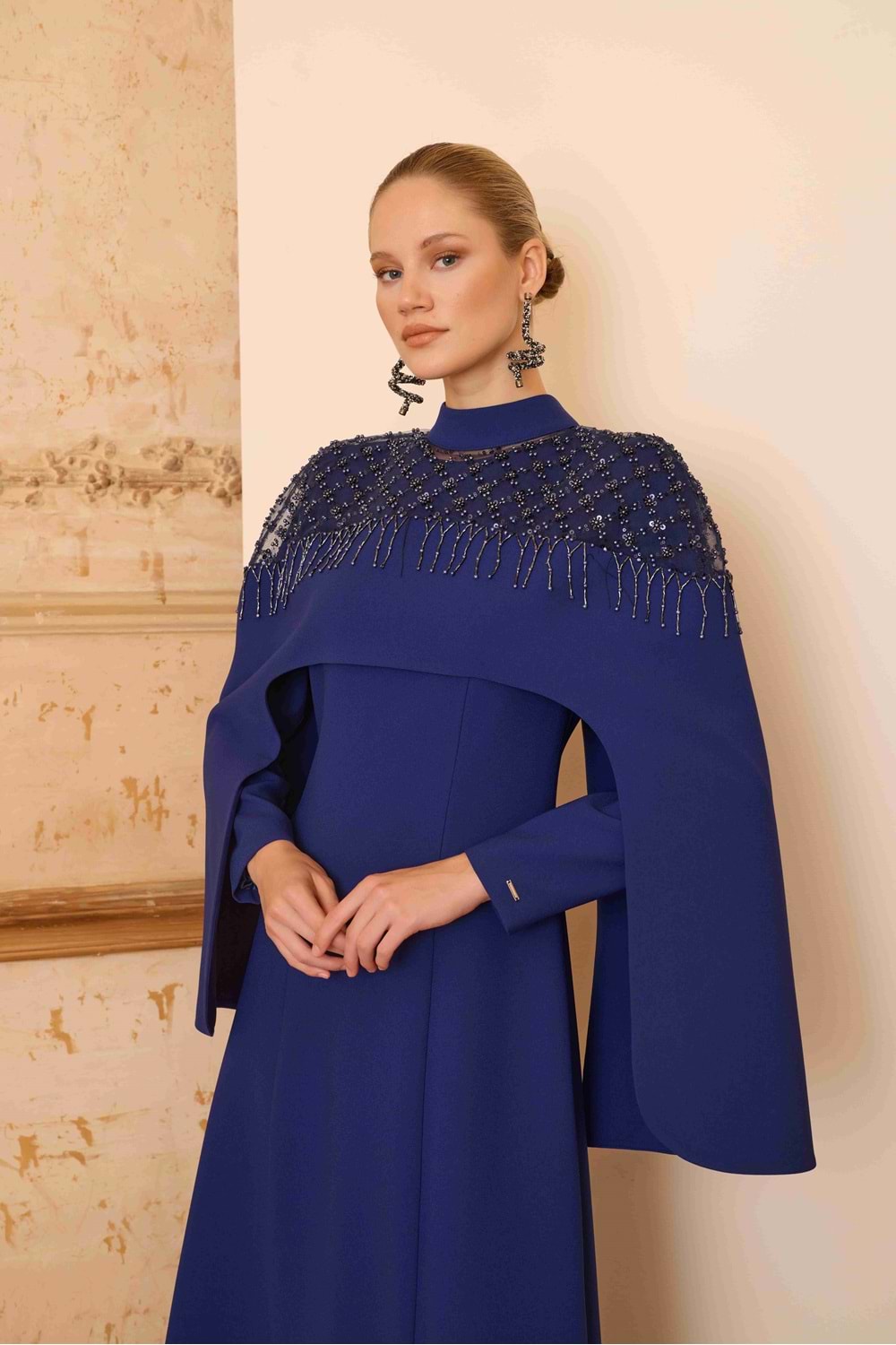 ELINA DRESS LACİVERT