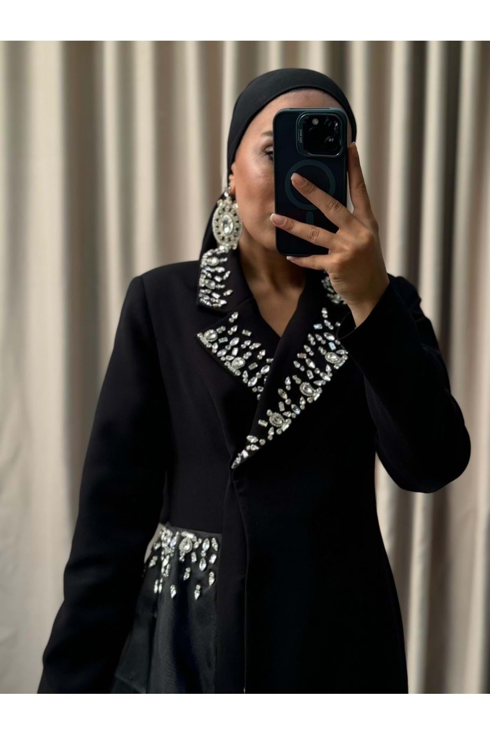 CERULEAN DRESS SİYAH